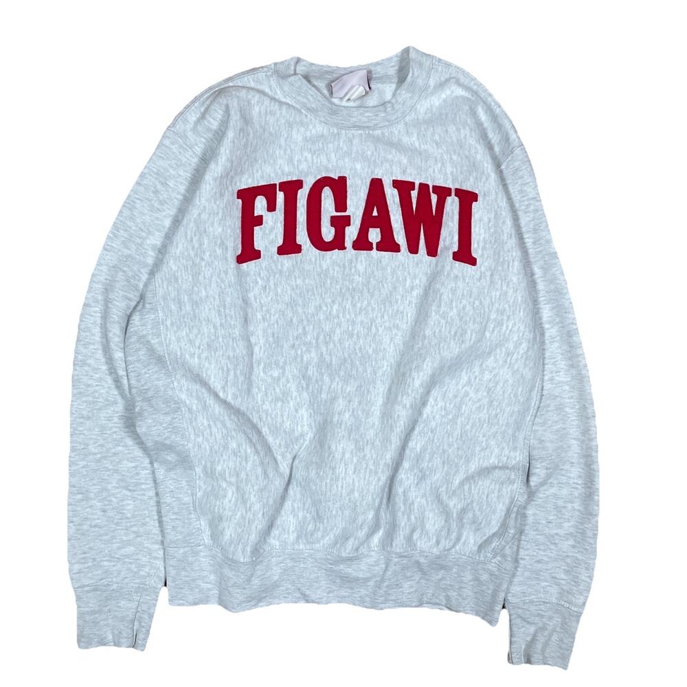 Figawi Race Weekend Vintage Stitched‎ Lettering Crewneck Sweater Nantucket Rare